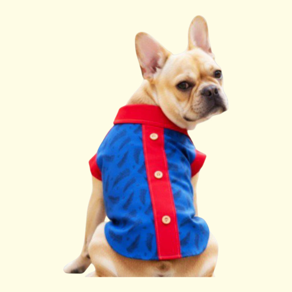 Camisa de tela para mascotas