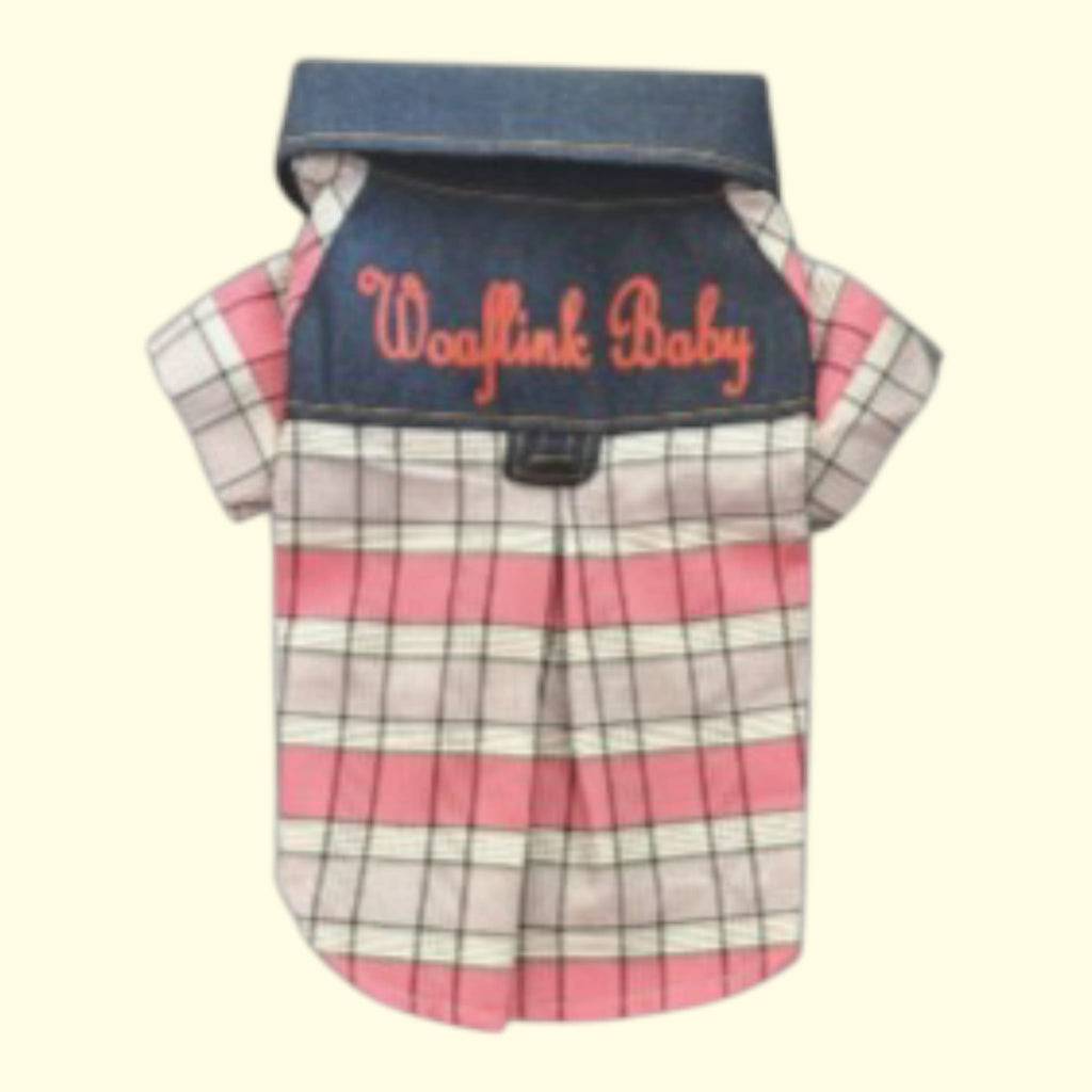 Camisa de Tela Jeans para mascotas