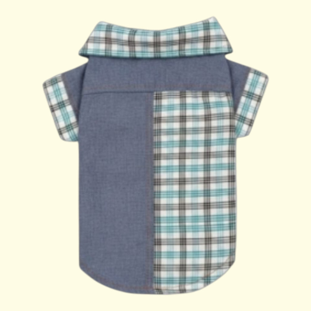 Camisa de Tela dos colores