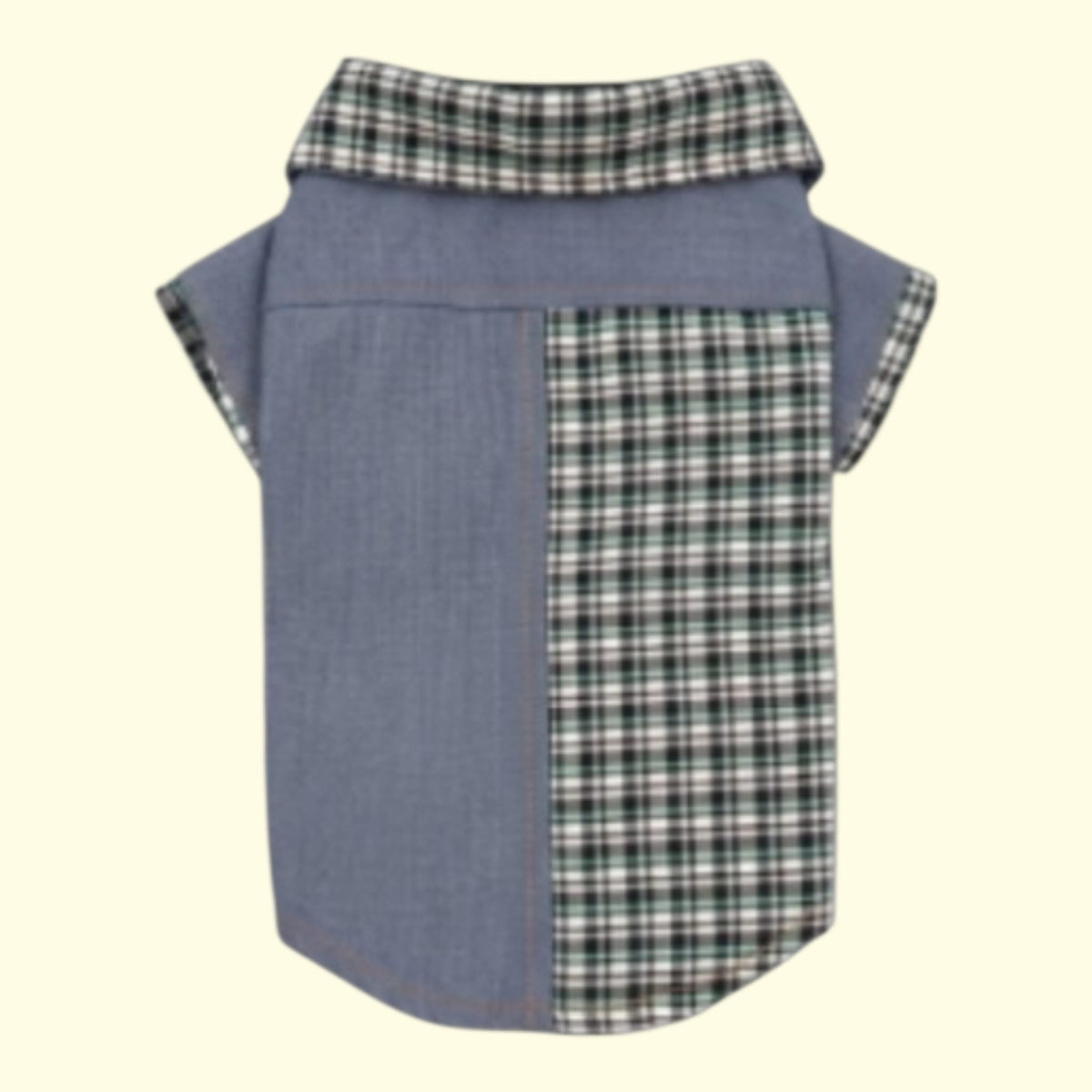 Camisa de Tela dos colores