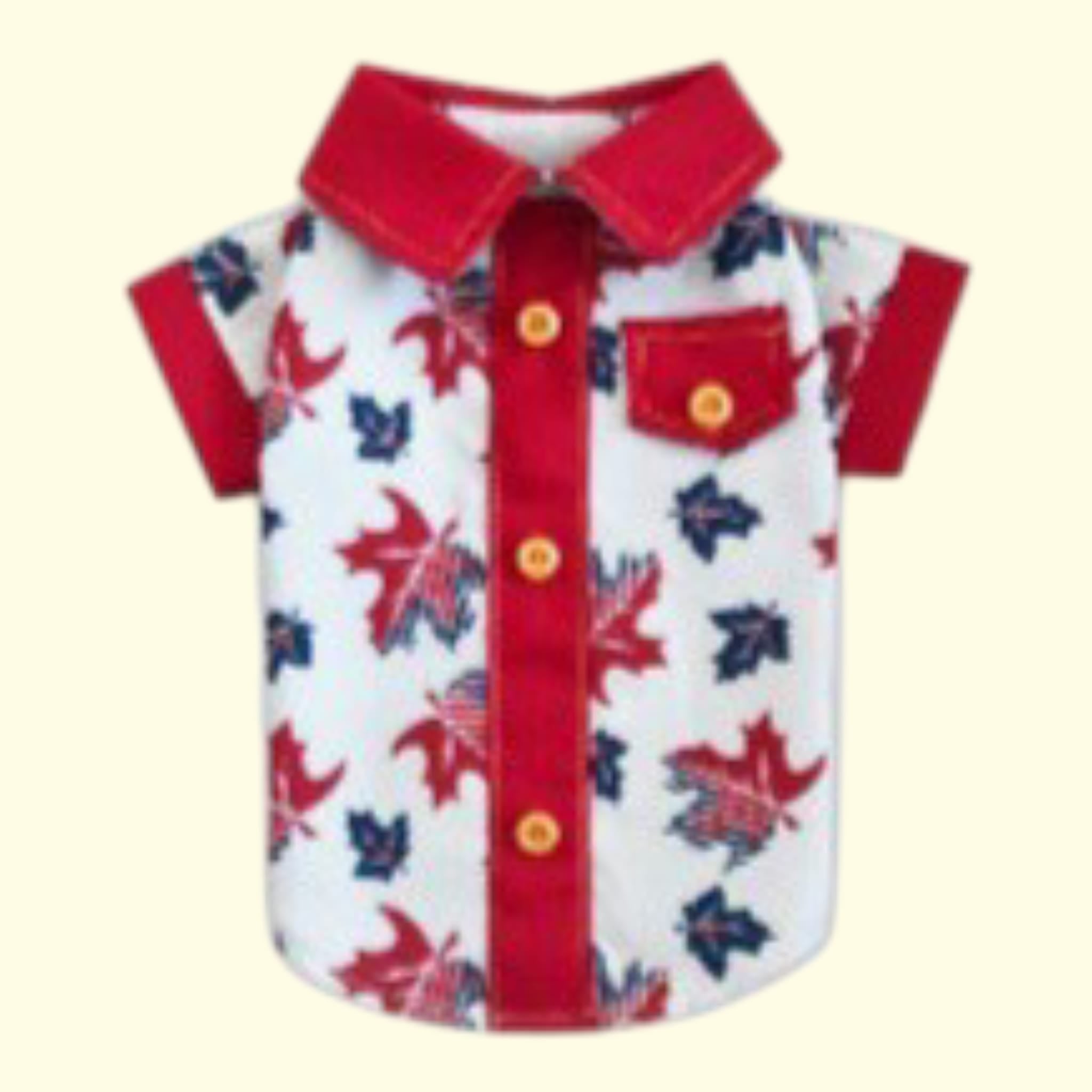 Camisa de tela para mascotas