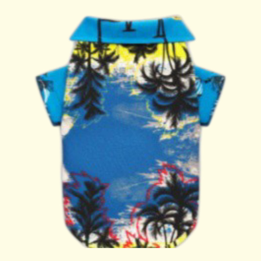 Camisa Playera Hawaiana para mascotas