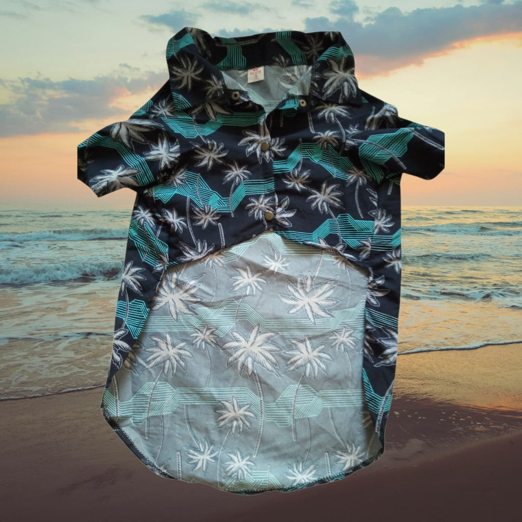 Camisa Playera Hawaiana para mascotas