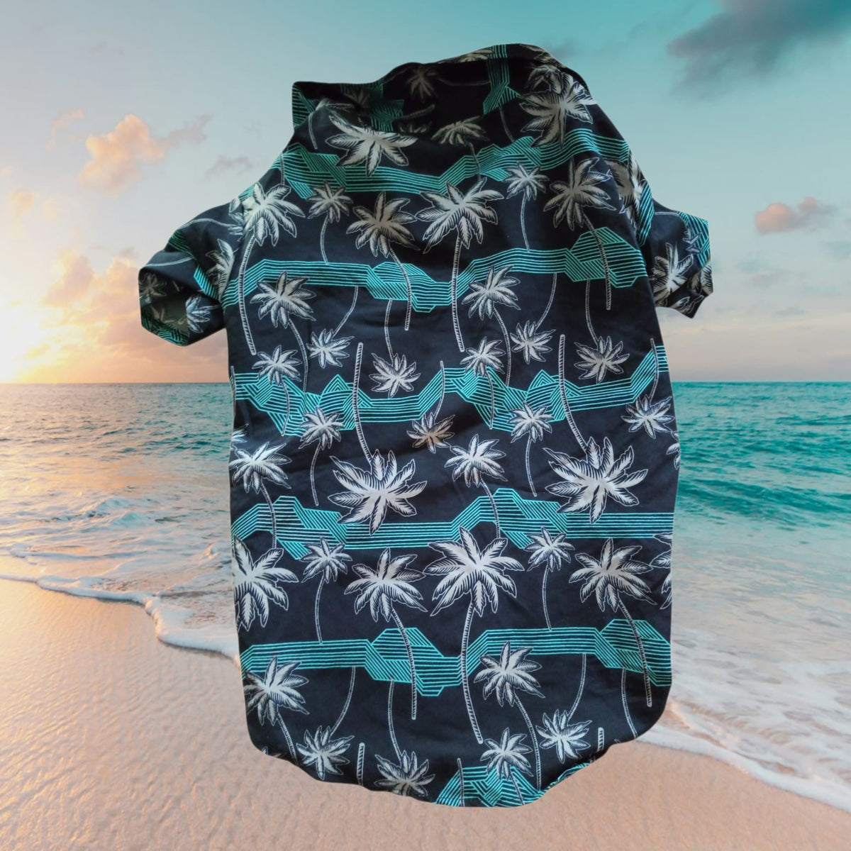 Camisa Playera Hawaiana para mascotas