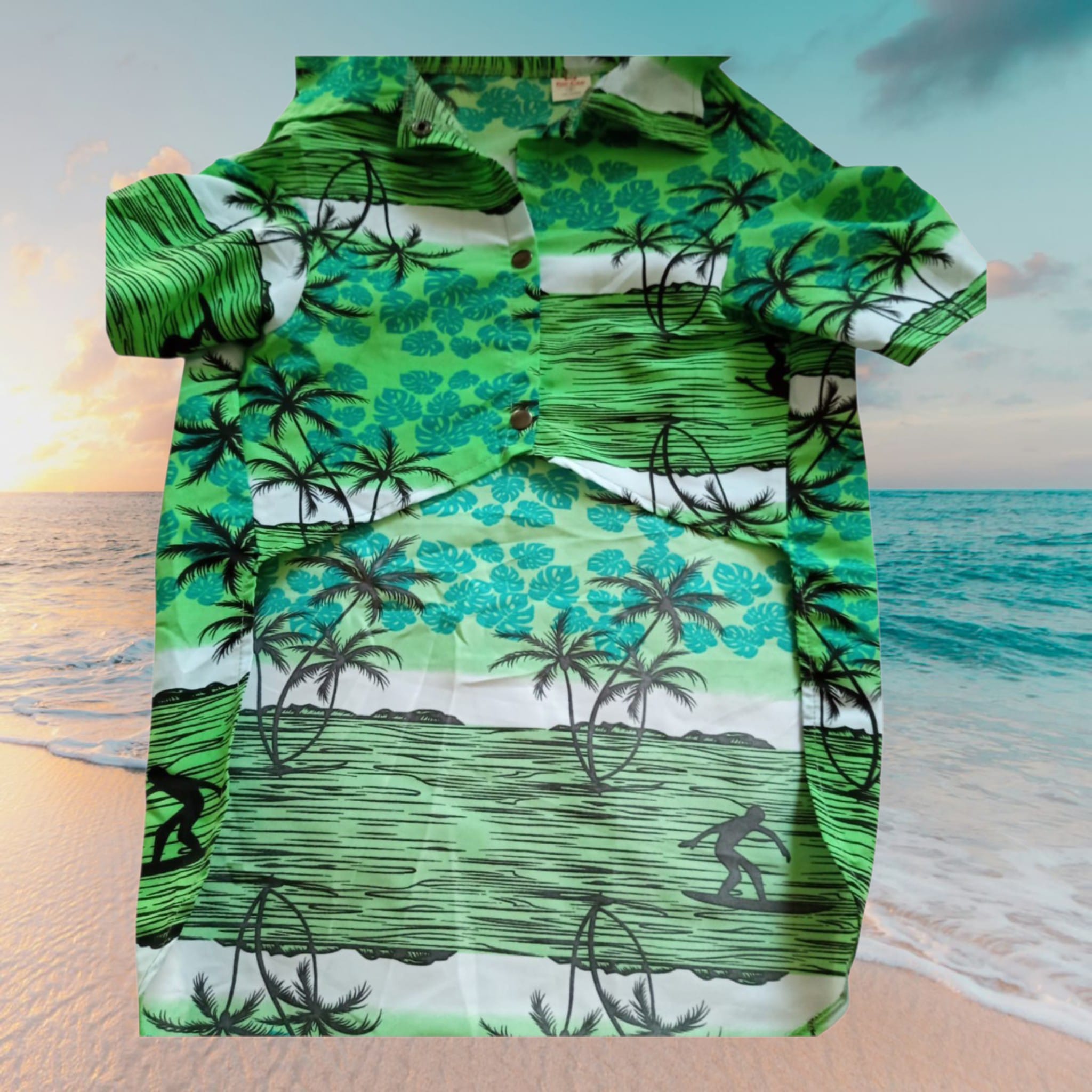 Camisa Playera Hawaiana para mascotas