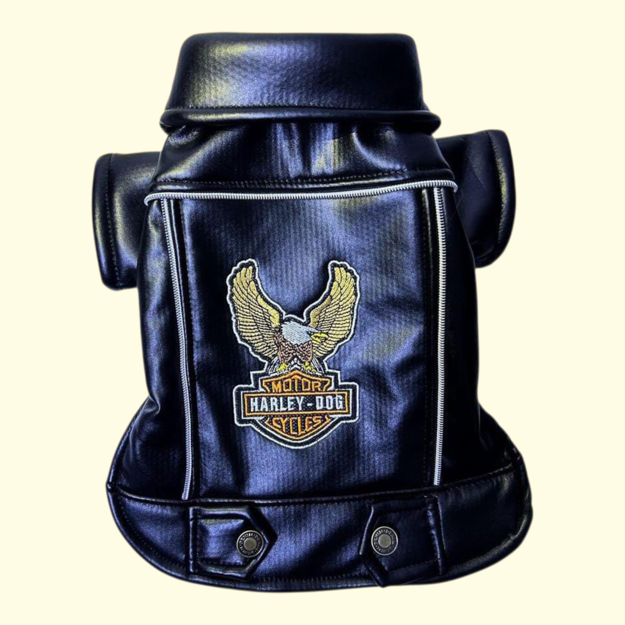 Casaca de cuerina Harley Dog