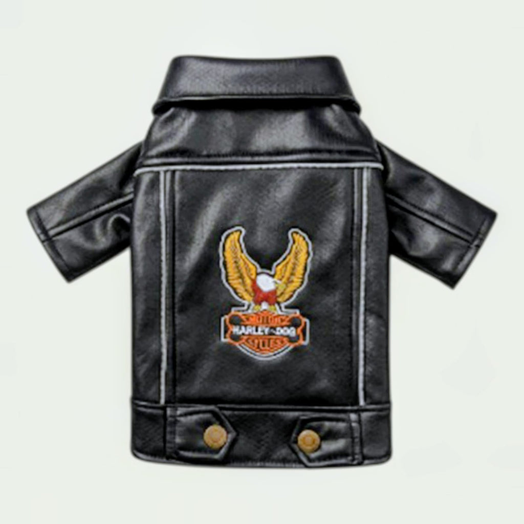 Casaca de cuerina Harley Dog