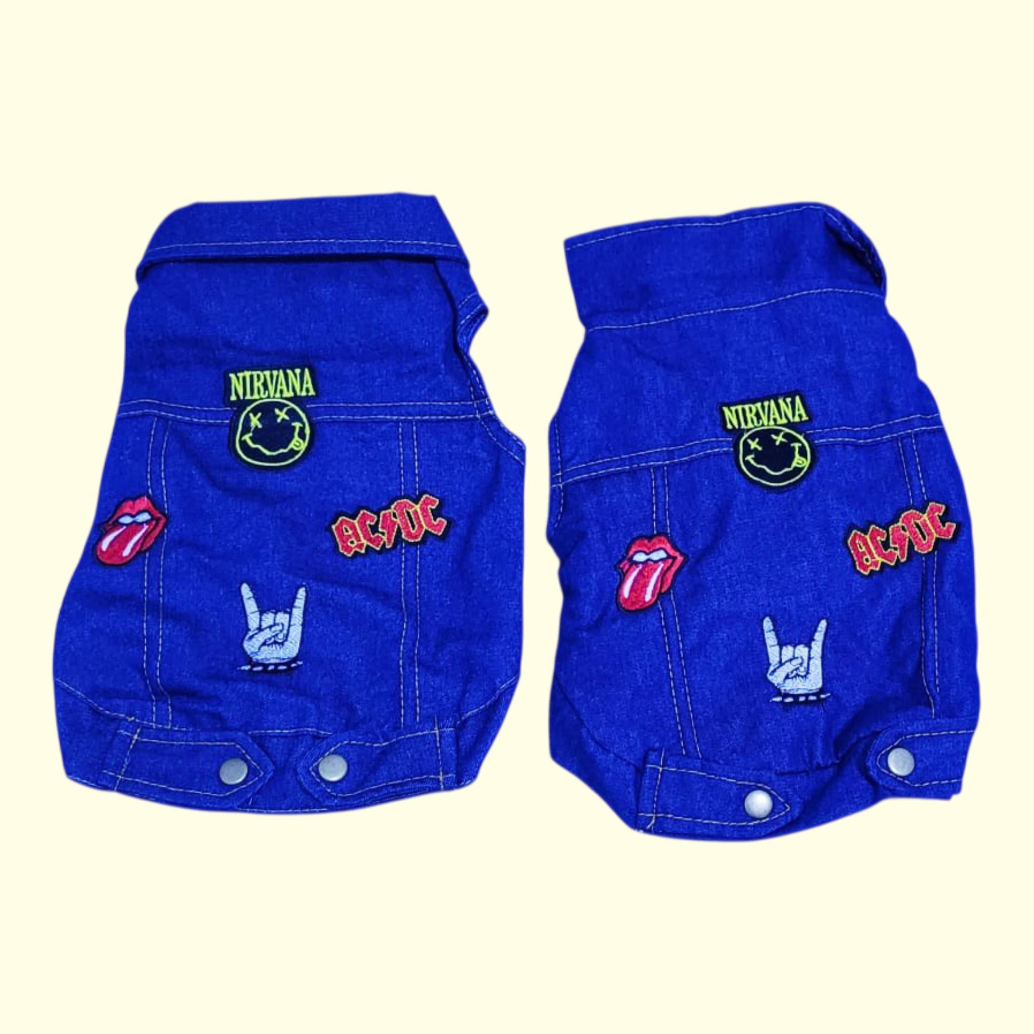 Chaleco Jean Rockstar con forro