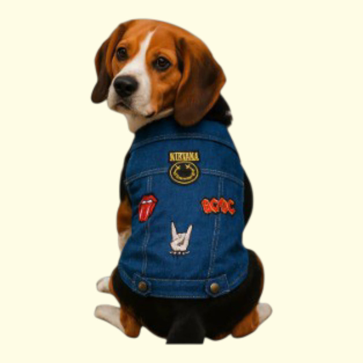 Chaleco Jean Rockstar con forro