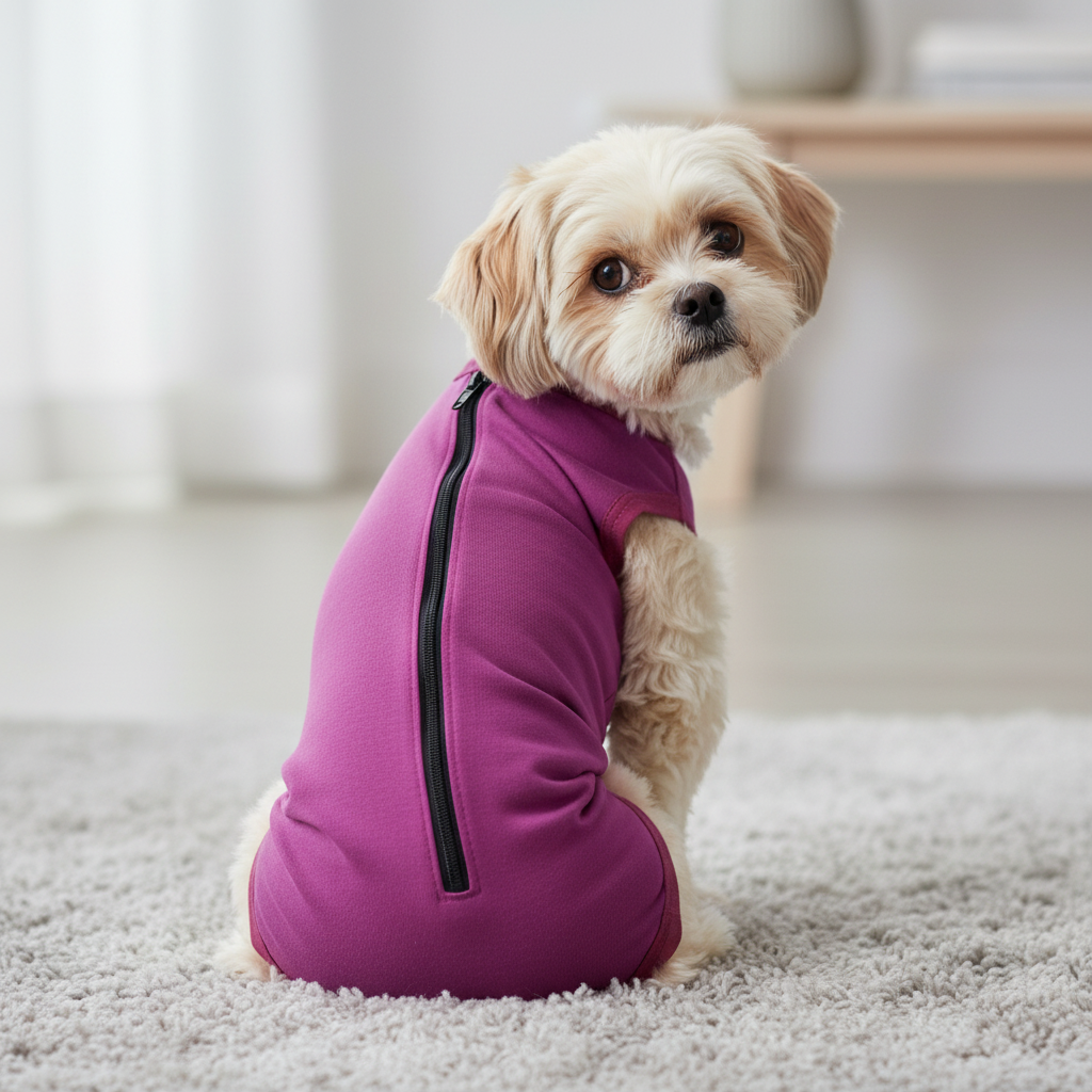 Fajas o Bodys Post-Operatorios de algodón modelo hembra para mascotas