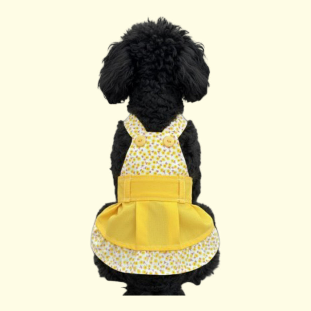 Vestido modelo Jumper de tela