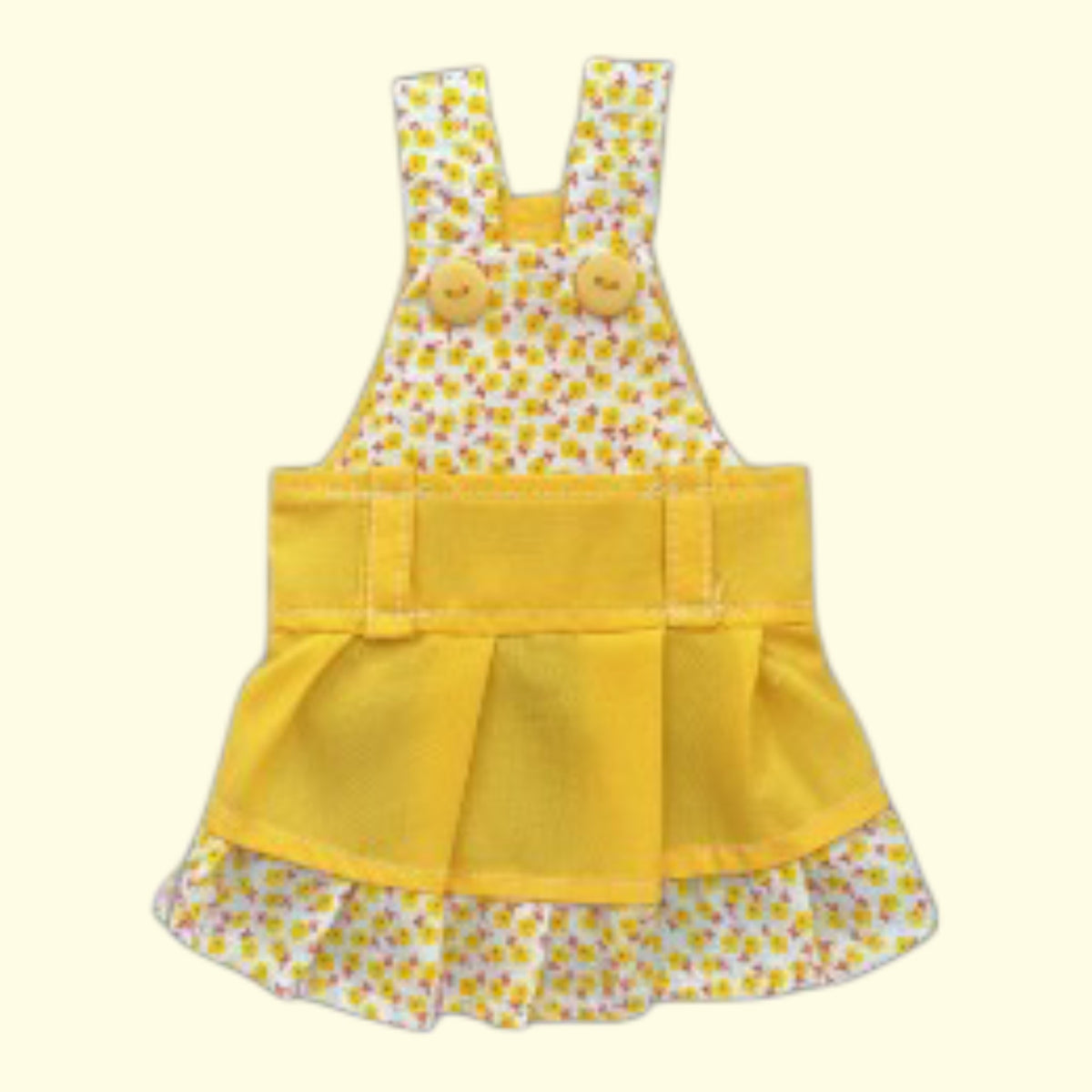Vestido modelo Jumper de tela