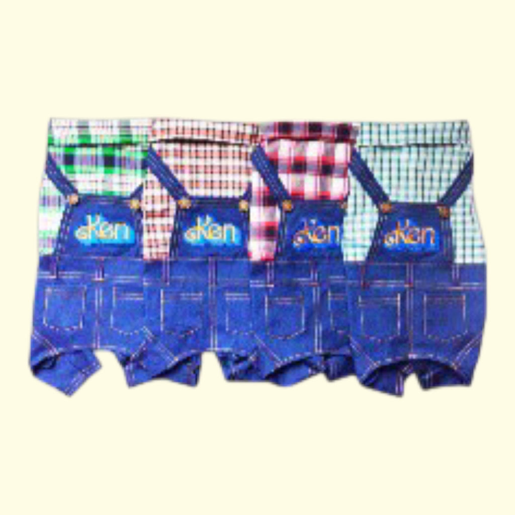 Mono (Overol) Jeans con camisa
