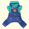 Mono (Overol) Jeans con polo piqué