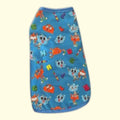 Polo estampado de algodón