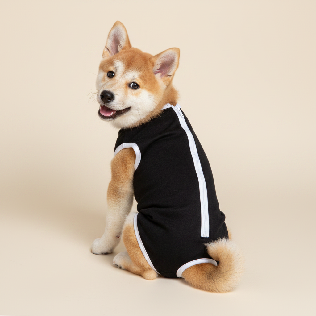 Fajas o Bodys Post-Operatorios de algodón modelo macho para mascotas
