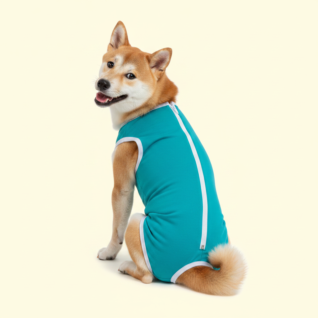 Fajas o Bodys Post-Operatorios de algodón modelo macho para mascotas