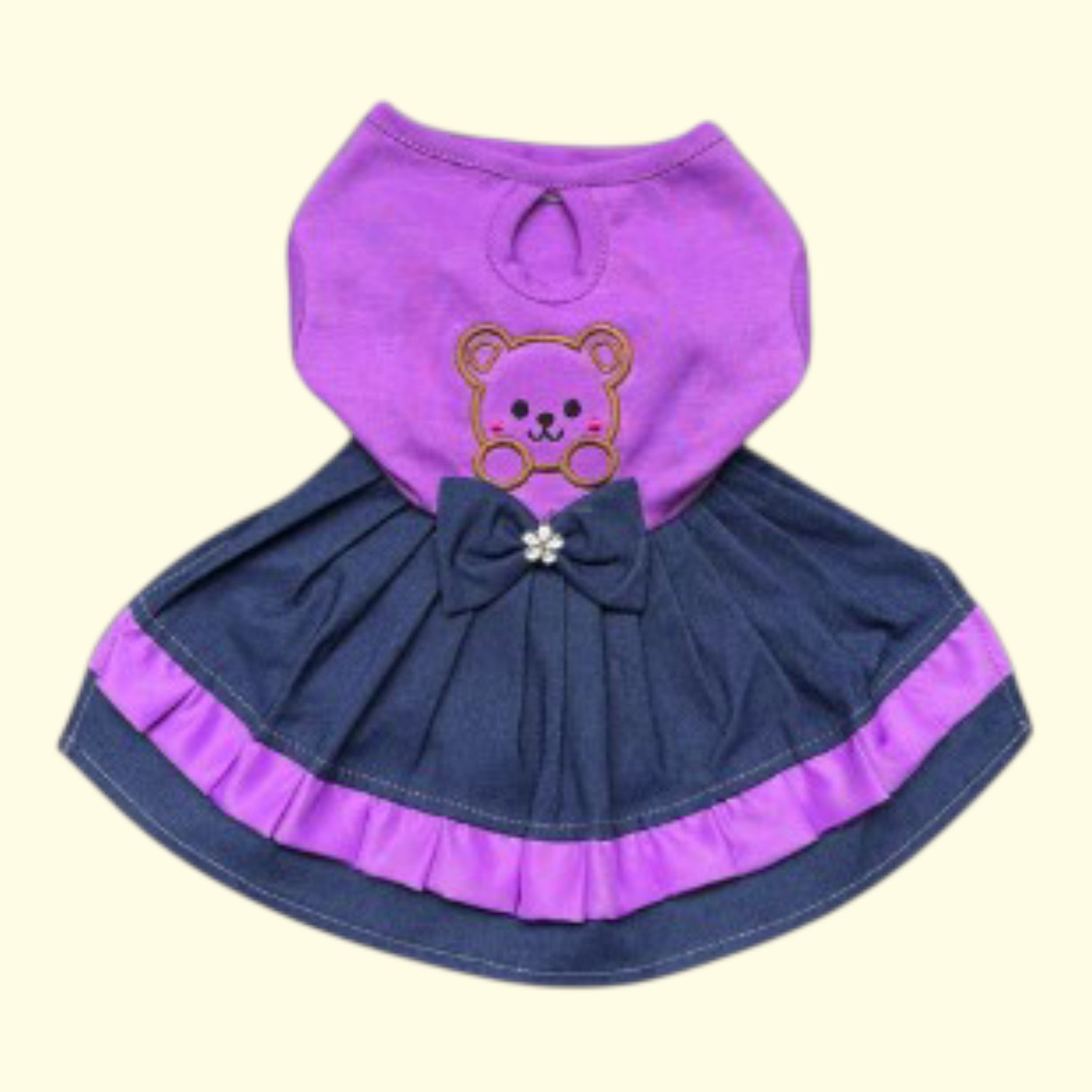 Vestido Osito Algodón
