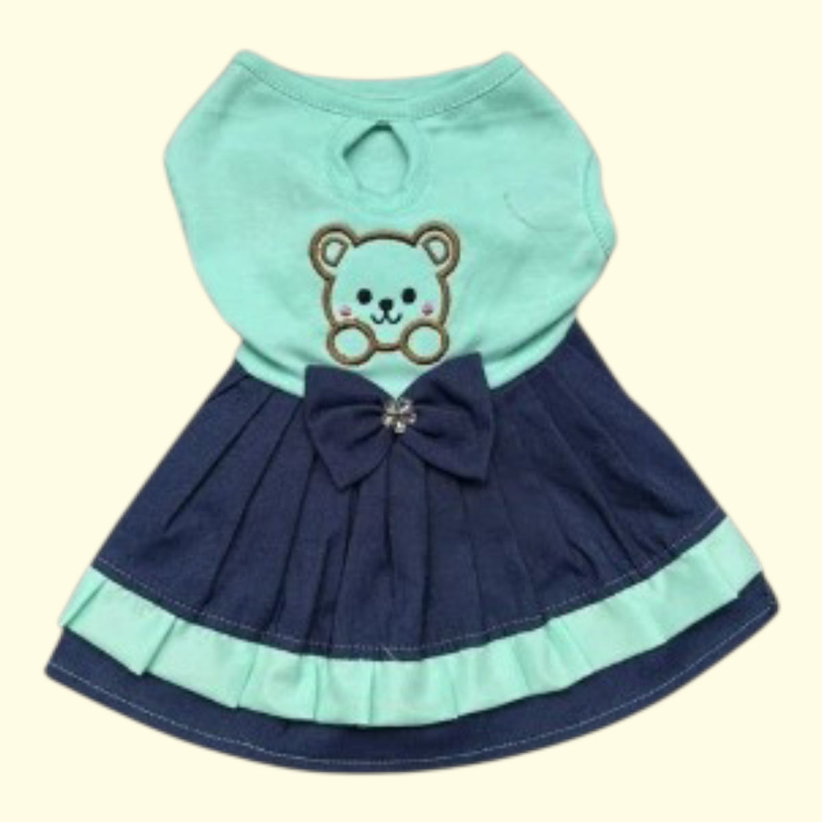 Vestido Osito Algodón