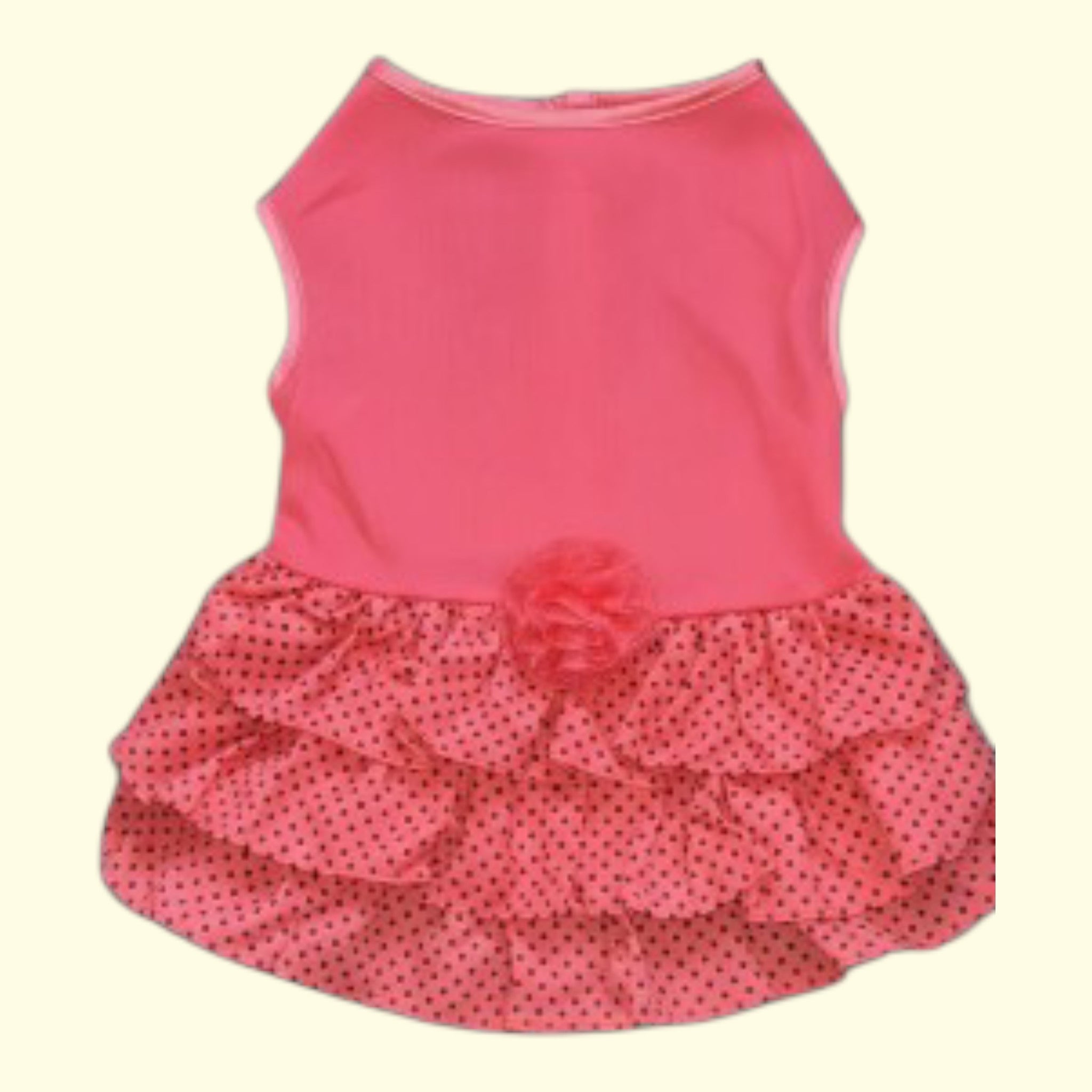 Vestido Tela Triple Blonda