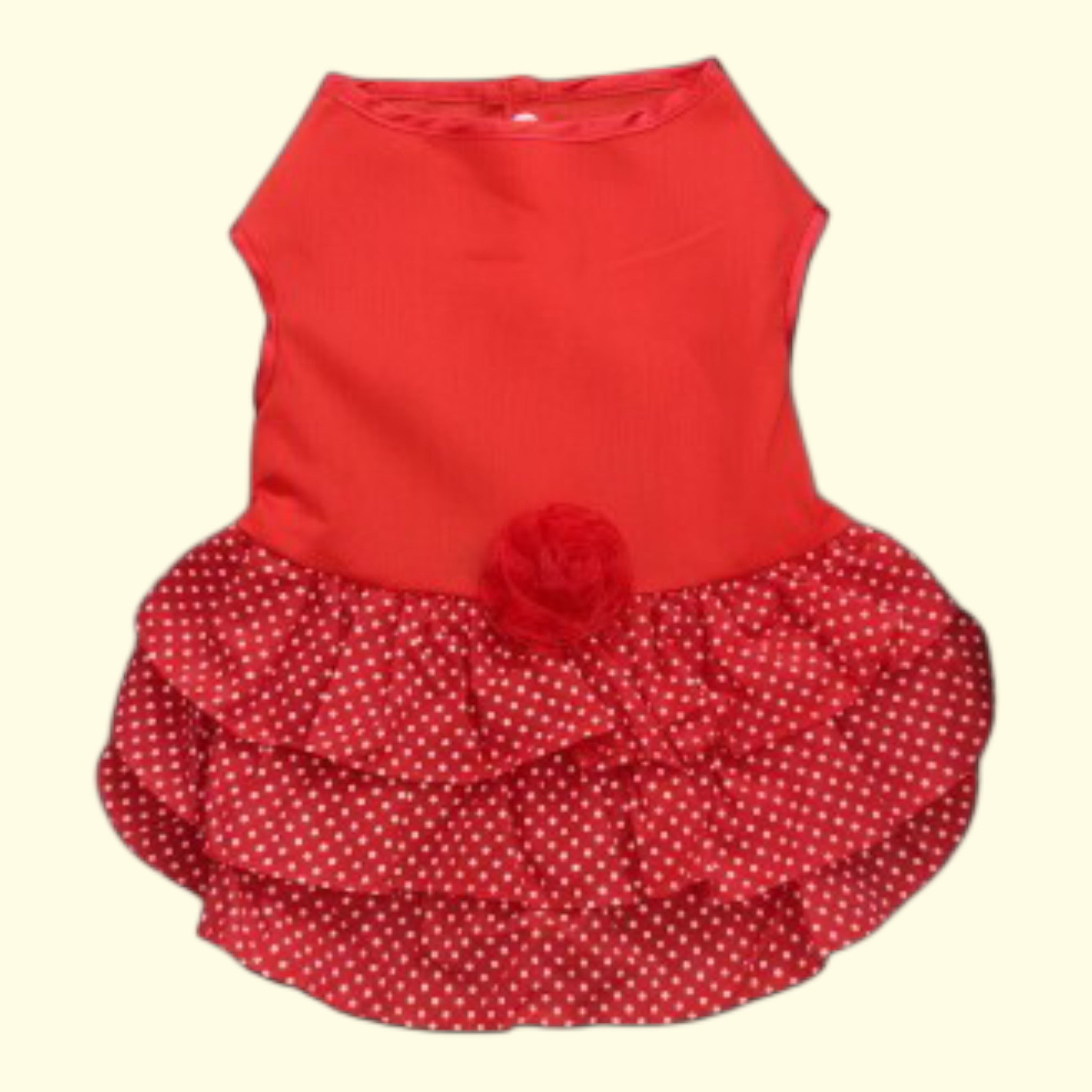 Vestido Tela Triple Blonda